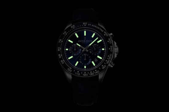 Jacob Zech Horloge St. Augustine Zilver - Image 5