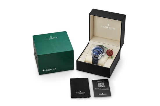 Jacob Zech Horloge St. Augustine Zilver - Image 6