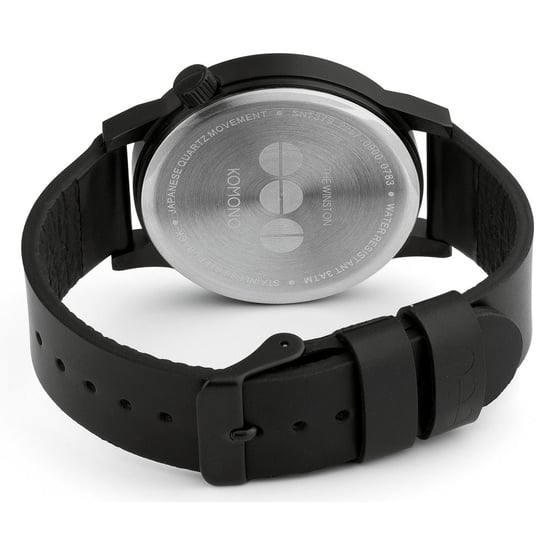 Komono Horloge Winston Regal Zwart - Image 2