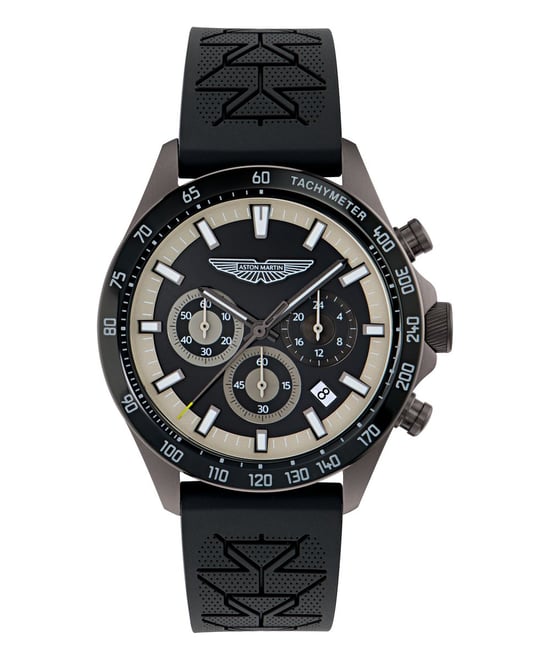 Aston Martin Aml Icon Spt Heren Zwarte Horloge MTIS2S606 - Image 1