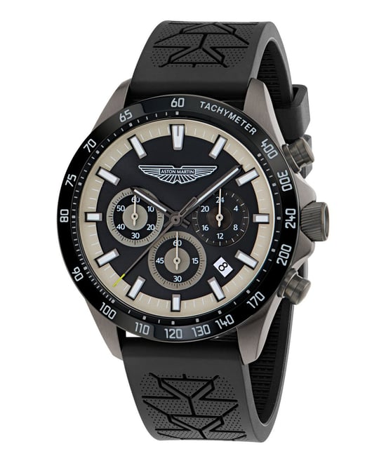 Aston Martin Aml Icon Spt Heren Zwarte Horloge MTIS2S606 - Image 3