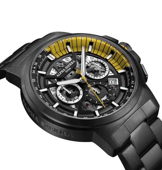 Alpha Sierra Horloge Titan Zwart - Image 2
