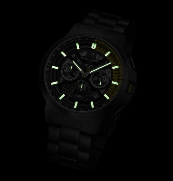 Alpha Sierra Horloge Titan Zwart - Image 4