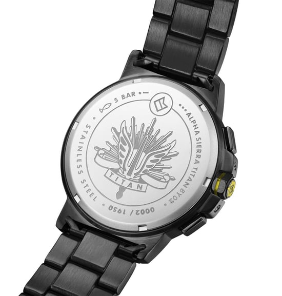 Alpha Sierra Horloge Titan Zwart - Image 5