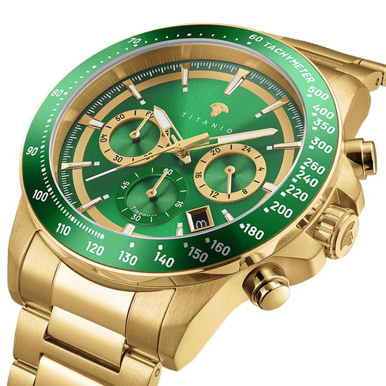 Titanio Horloge Tiberius Goud - Image 2