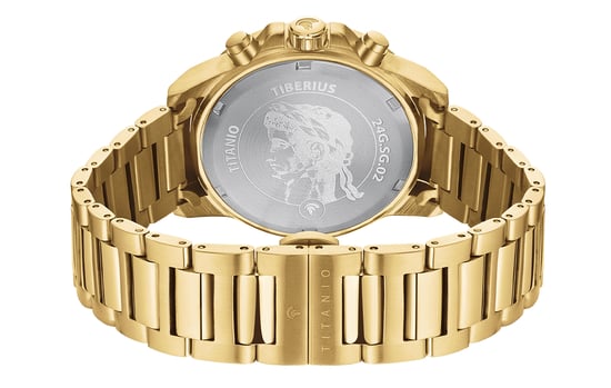Titanio Horloge Tiberius Goud - Image 4