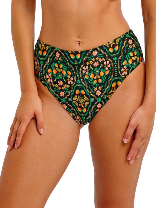 Sunset In Seville High Waist Bikini Brief - Image 1