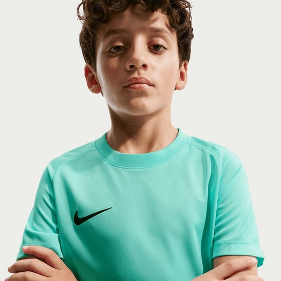 Kids Park 26 Dri-fit T Shirt Jersey in Turquoise - Image 4
