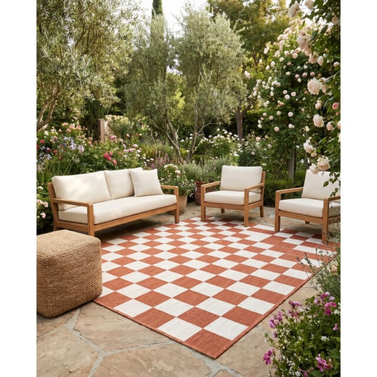 Muratap Buitenkleed brussels costa blocks terra creme- 120x170 cm - Image 2