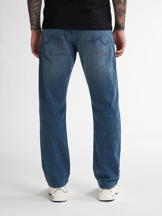 Petrol Industries - Heren Lewis Loose Fit Jeans Reefview - Blauw - Image 4
