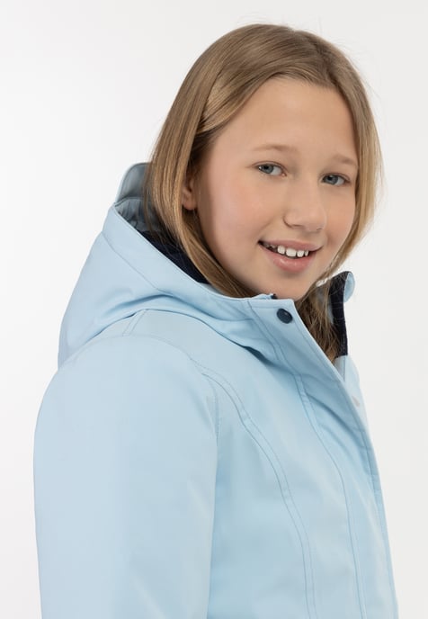 Schmuddelwedda Anorak + Tagesrucksack - SET Meisjes ijsblauw - Image 4