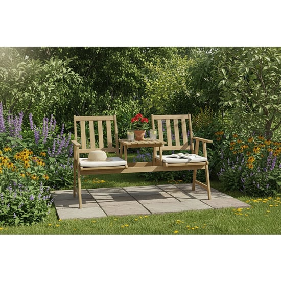 Garden Impressions Montreal tete-a-tete tuinbank acaciahout - Image 5
