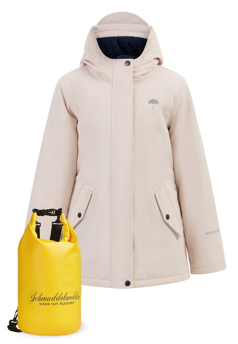 Schmuddelwedda Anorak + Tagesrucksack - SET Meisjes pastelroze - Image 1