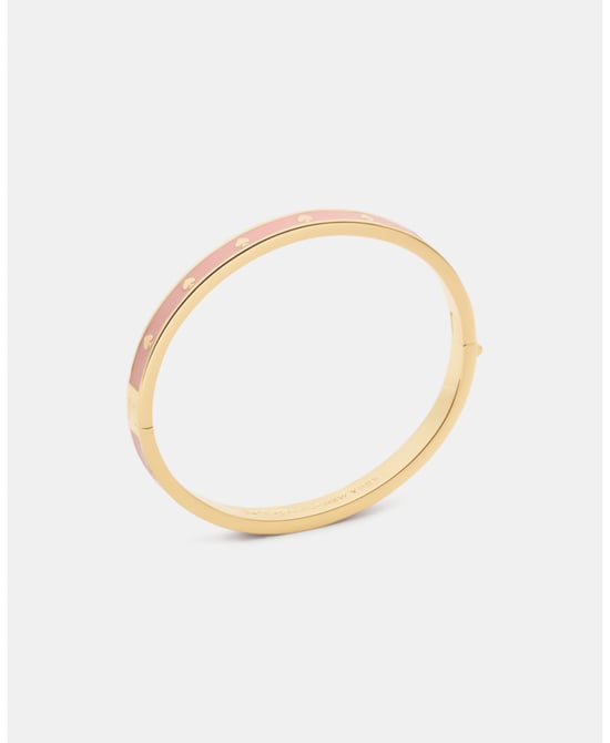 Spot The Spade Enamel Hinged Bangle - Image 3