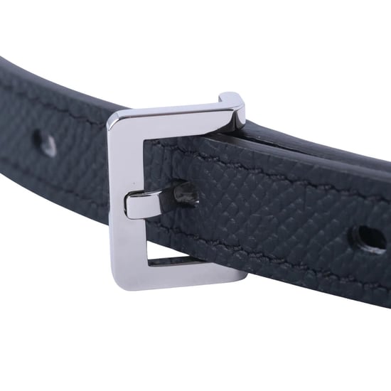 Hermès Pop H Belt 15mm Black Epsom Leather Palladium Hardware - '20s - Image 5