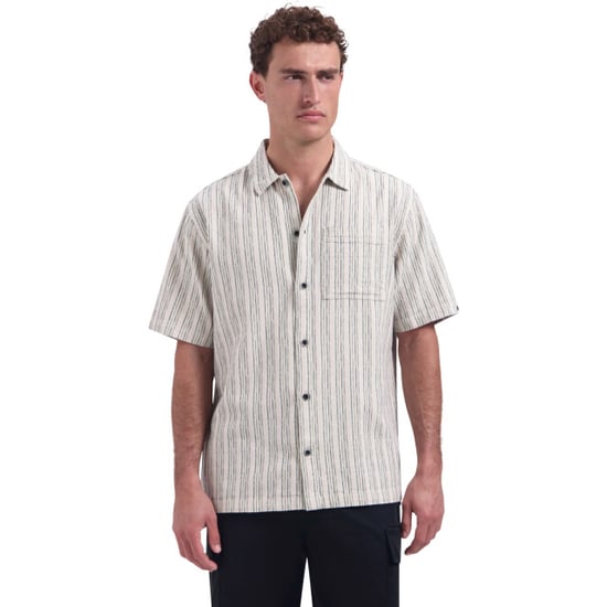 No Excess Shirt short sleeve fancy striped stone - Image 1