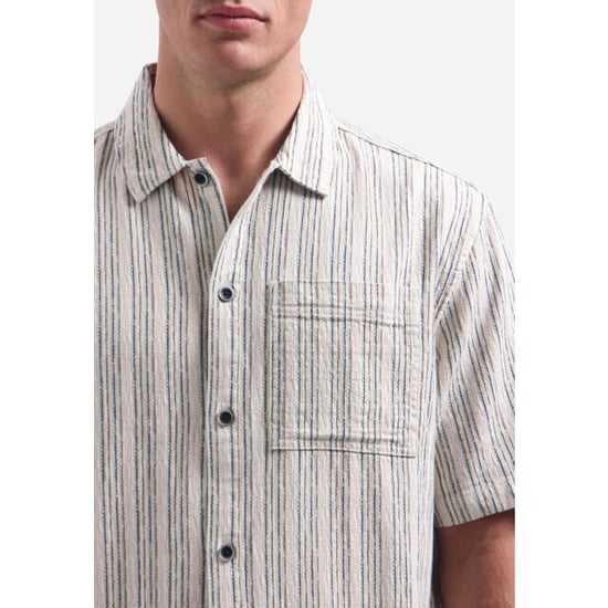 No Excess Shirt short sleeve fancy striped stone - Image 3