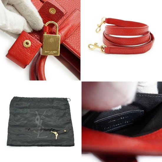 Yves Saint Laurent leren handtas Sac de Jour - Image 6