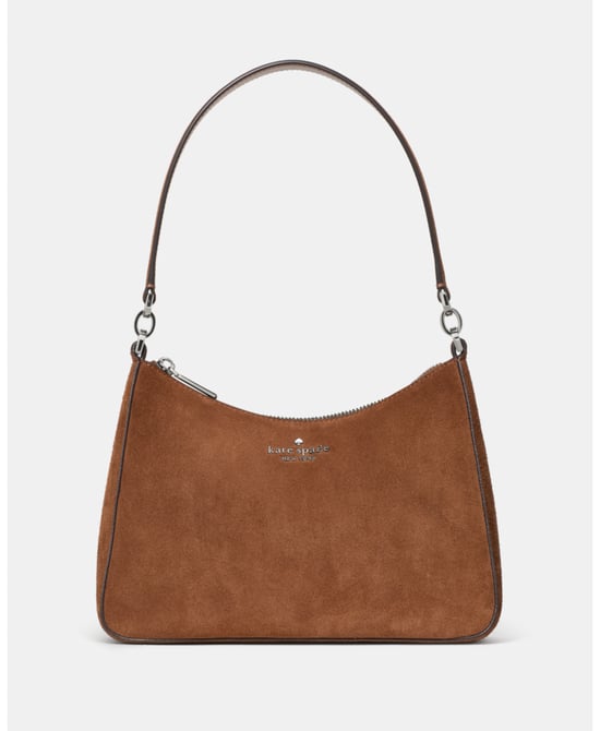 Margot Suede Shoulder Bag - Image 1