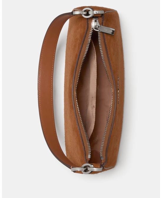 Margot Suede Shoulder Bag - Image 2