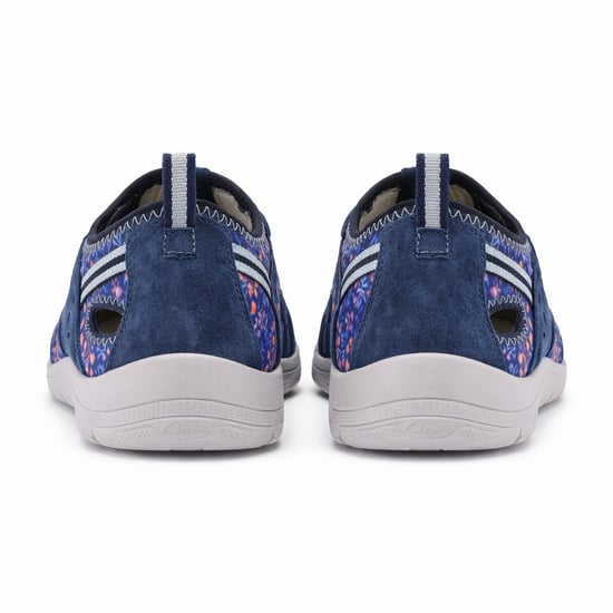 Free Spirit Cleveland Womens Casual Shoes Navy Multi - Image 4