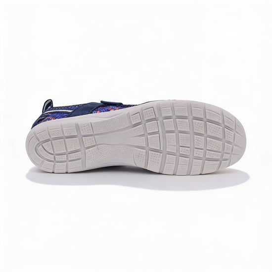 Free Spirit Cleveland Womens Casual Shoes Navy Multi - Image 6