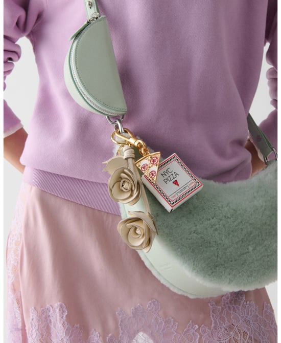 Charmed Rose Bag Charm - Image 3