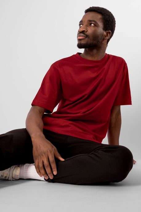 Oversized T-shirt - Rood - Image 2