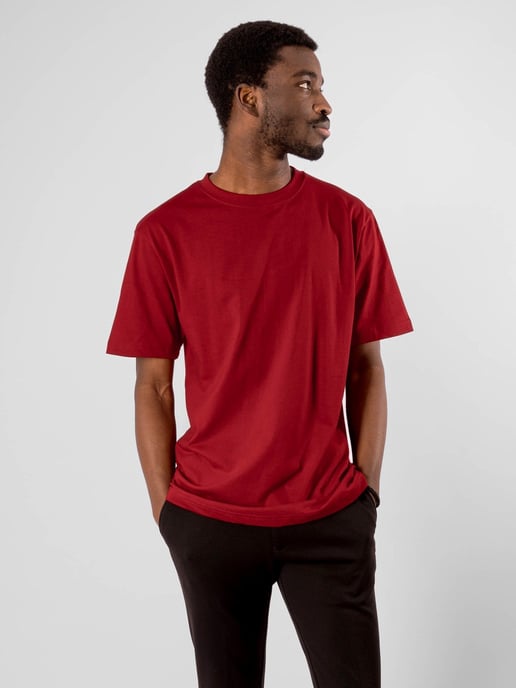 Oversized T-shirt - Rood - Image 3