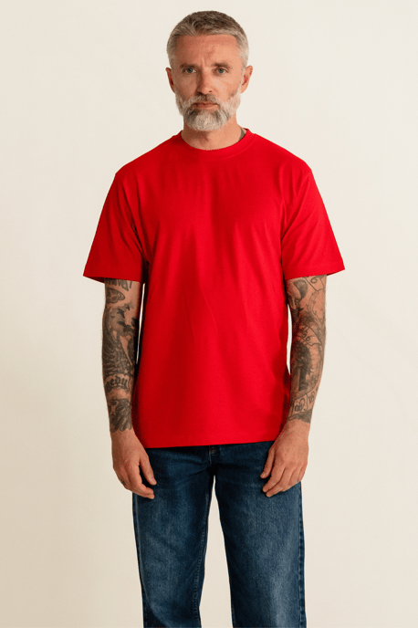 Oversized T-shirt - Rood - Image 3