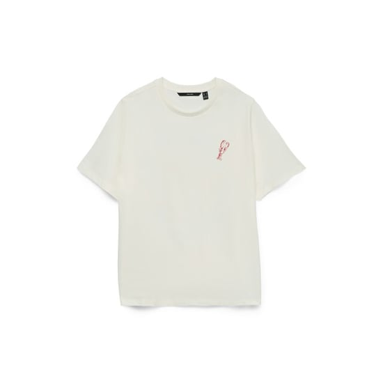 Vero Moda vmciara caty ss top box jrs 10341986 snow white american lobster - Image 1