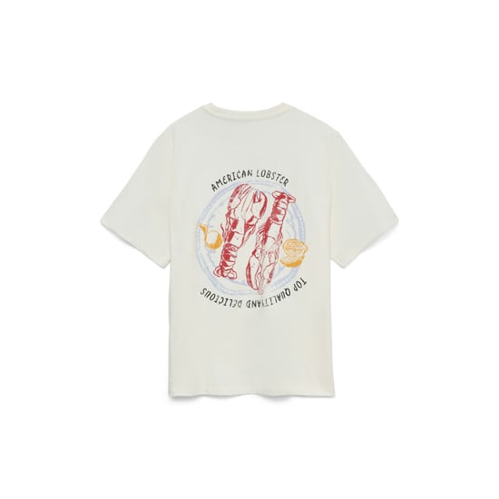 Vero Moda vmciara caty ss top box jrs 10341986 snow white american lobster - Image 3
