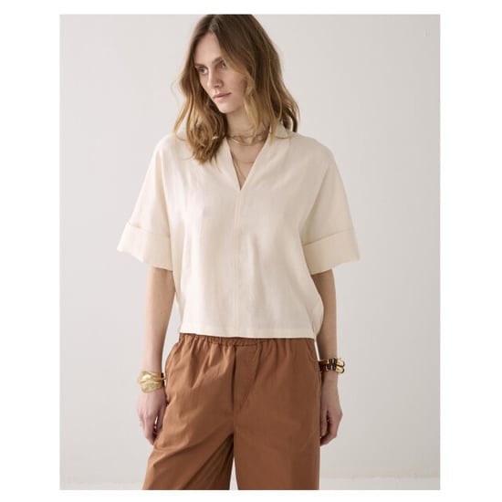 Summum Top short sleeves modal linen blend 2s3432-12372 - Image 4