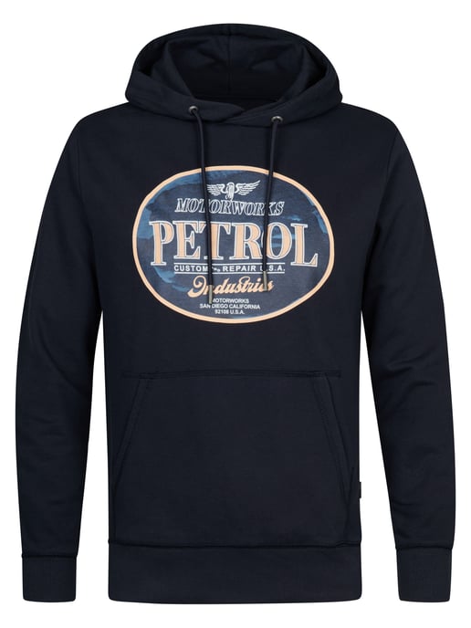 Petrol Industries - Heren Hoodie Viaje - Blauw - Image 1