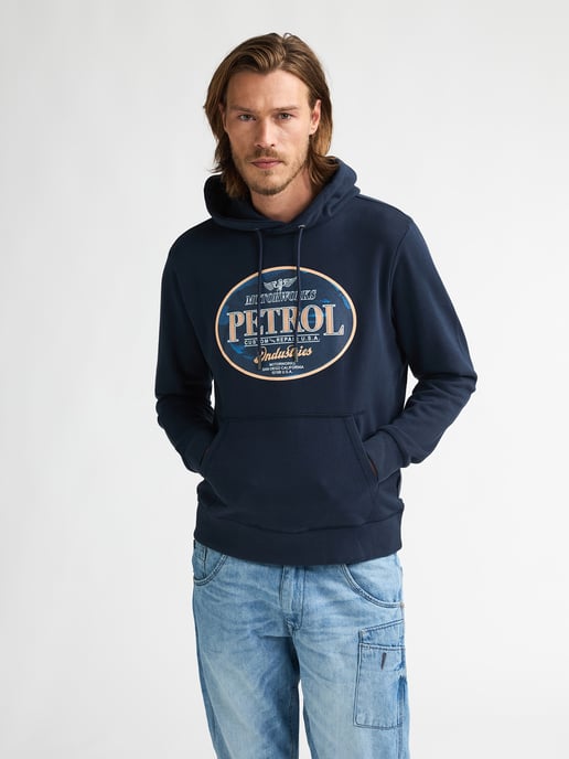 Petrol Industries - Heren Hoodie Viaje - Blauw - Image 3