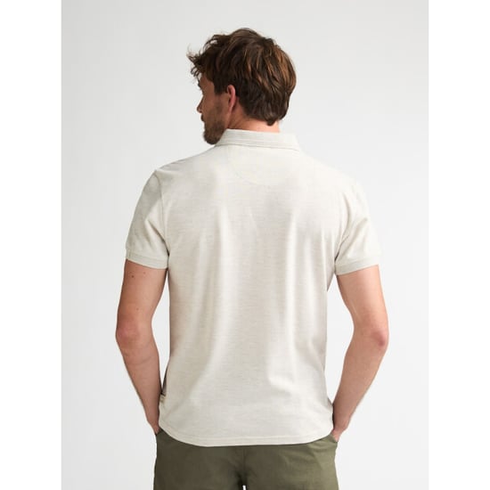 Petrol Industries men polo short sleeve m-1060-pol913 0009 antique white melee - Image 5