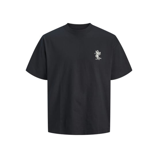 Jack & Jones jormaine back tee ss crew neck sn 12291780 black - Image 1
