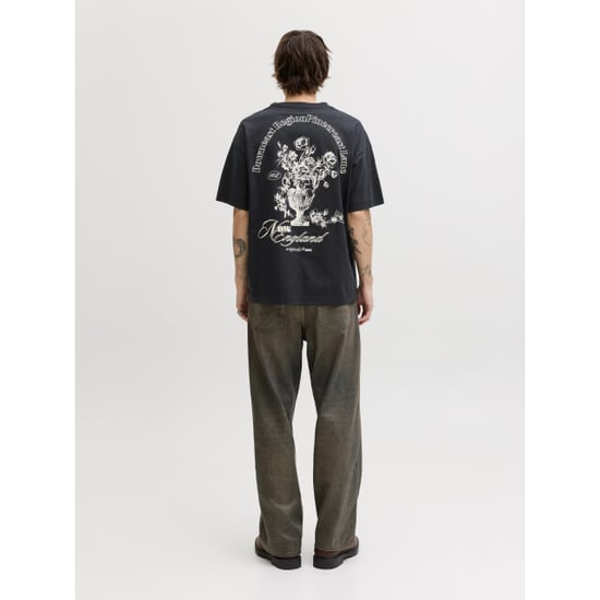Jack & Jones jormaine back tee ss crew neck sn 12291780 black - Image 3