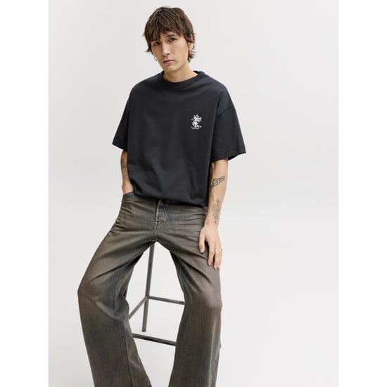 Jack & Jones jormaine back tee ss crew neck sn 12291780 black - Image 5