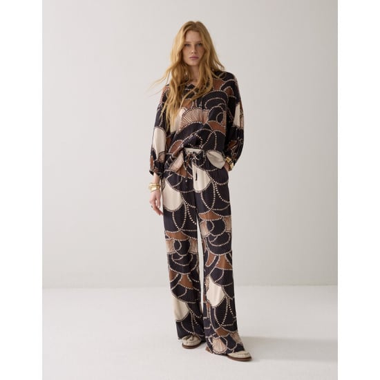 Summum Trousers all over twill satin 4s2964-127 - Image 2