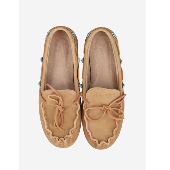Posa Turqoise suede loafers boatloafer western - Image 2