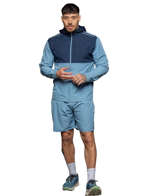 Kruze | Mens Woven Jacket & Shorts Set - Image 1