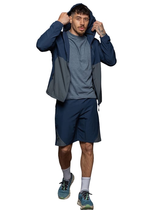Kruze | Mens Woven 3-Piece Set - T-Shirt/Jacket/Shorts - Image 5