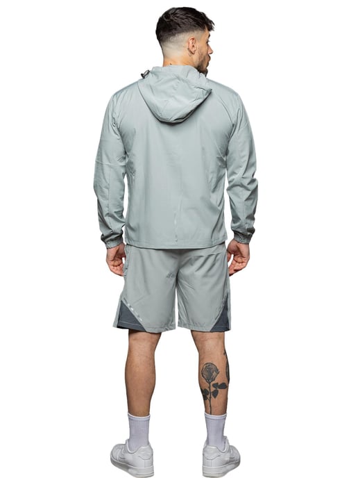 Kruze | Mens Woven 3-Piece Set - T-Shirt/Jacket/Shorts - Image 2