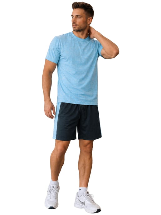 Kruze | Heren Jersey T-Shirt & Korte Broek Set - Image 4