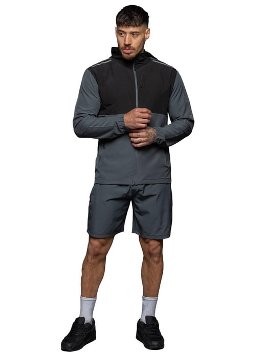 Kruze | Mens Woven Jacket & Shorts Set - Image 1