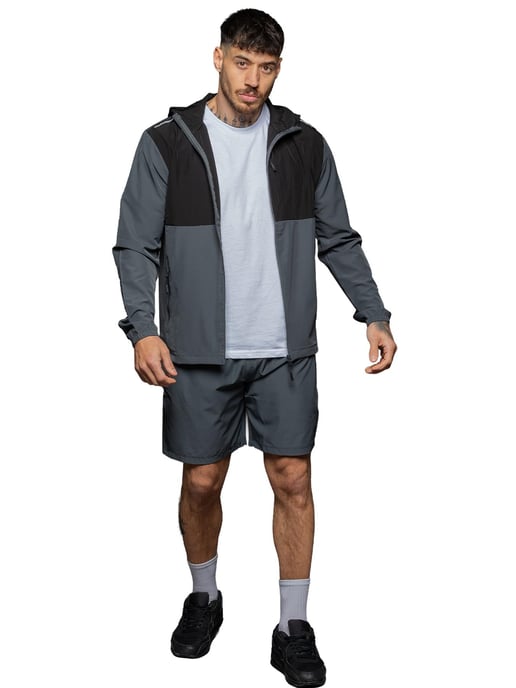 Kruze | Mens Woven Jacket & Shorts Set - Image 4
