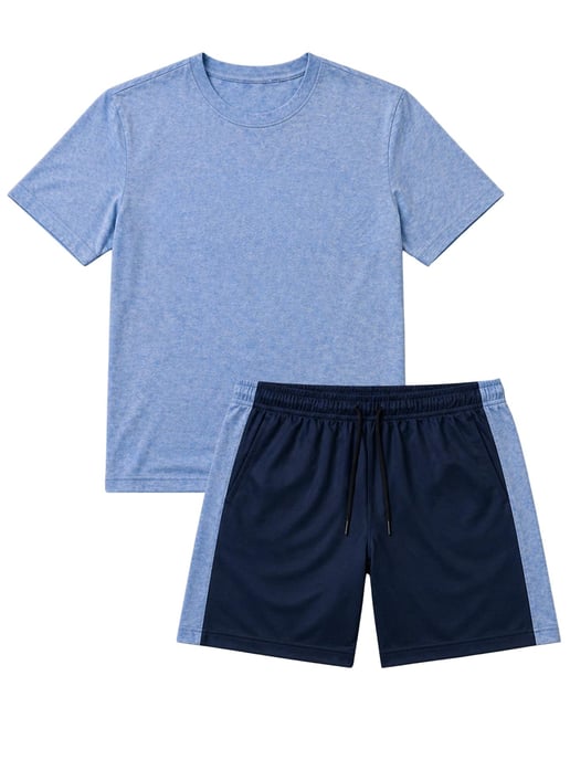 Kruze | Heren Jersey T-Shirt & Shorts Set - Image 5