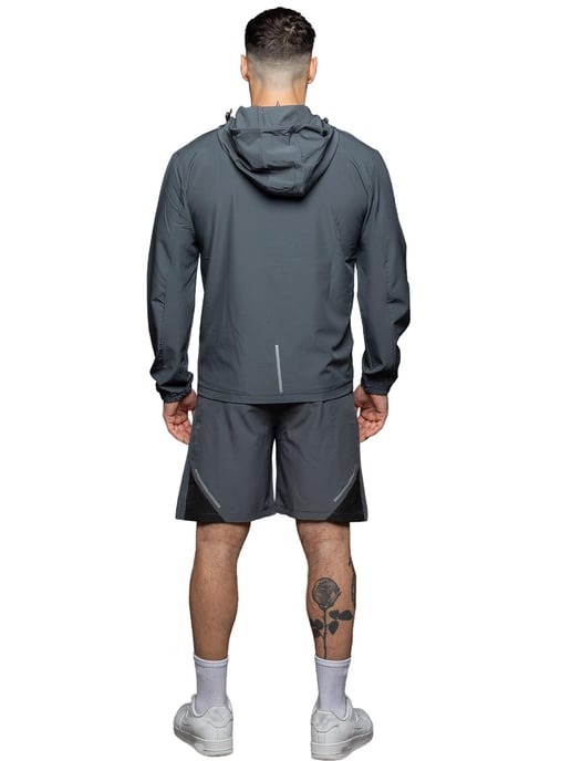 Kruze | Mens Woven 3-Piece Set - T-Shirt/Jacket/Shorts - Image 3