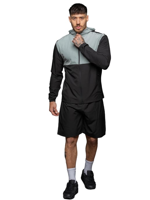 Kruze | Mens Woven Jacket & Shorts Set - Image 1